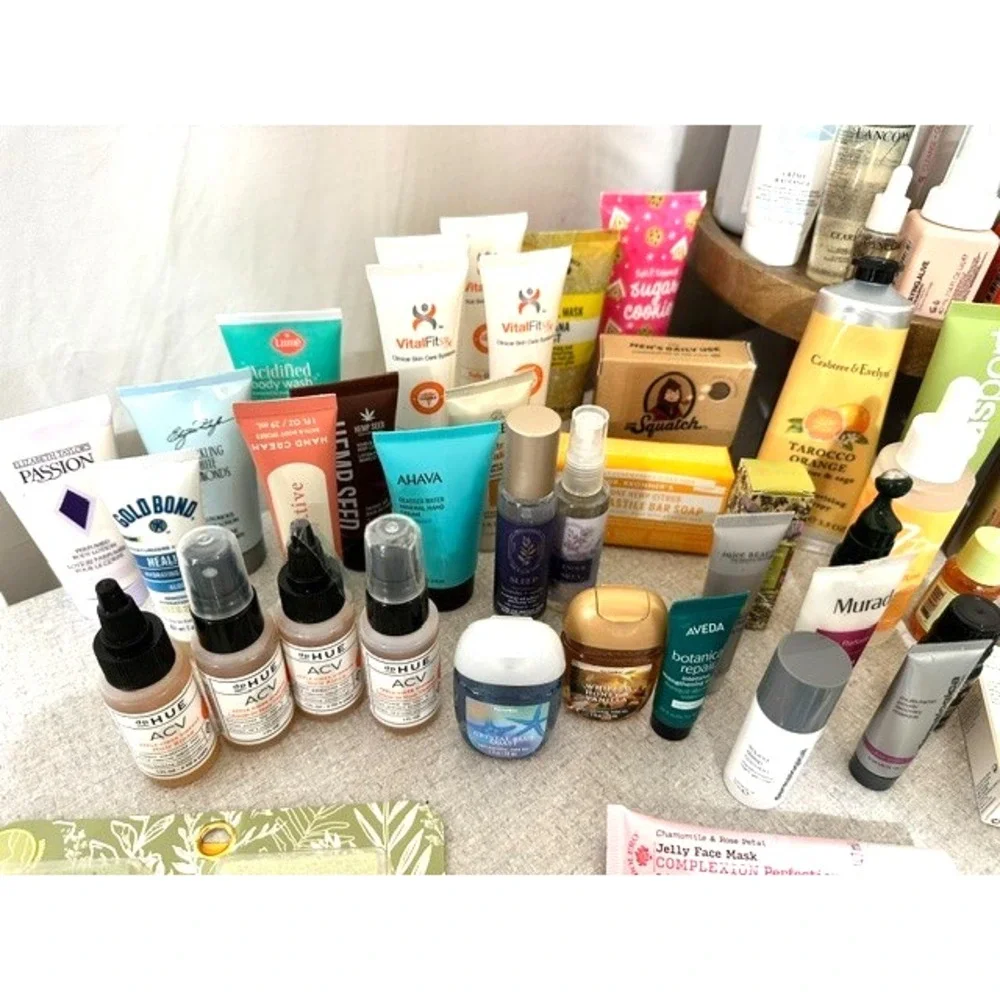 138 PC Mixed Beauty Skin Care Hair Care Lot Kenra Lancome OUAI Olaplex  Coola...